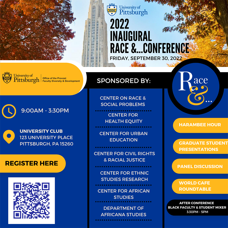 Race &... Conference flyer - text in web copy below